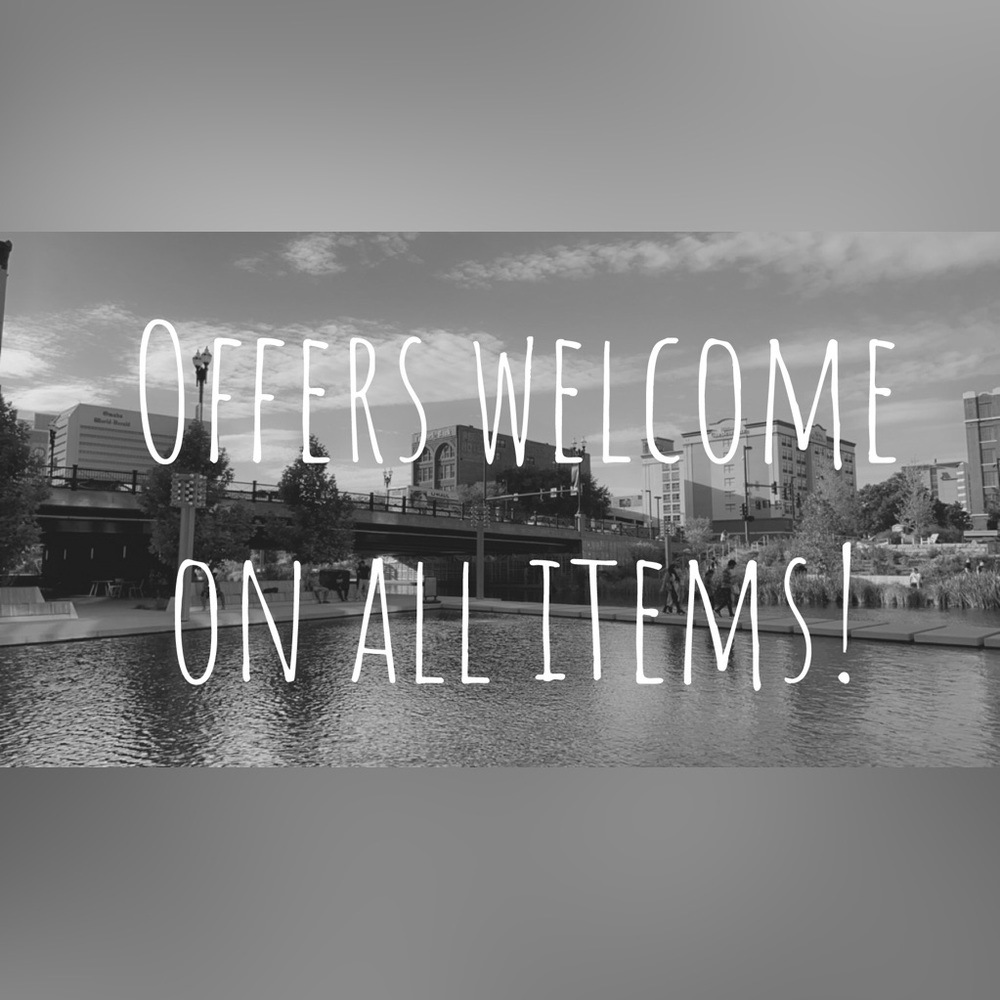 Offers welcome!!
